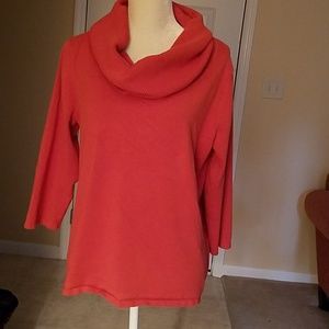 Burnt orange sweater